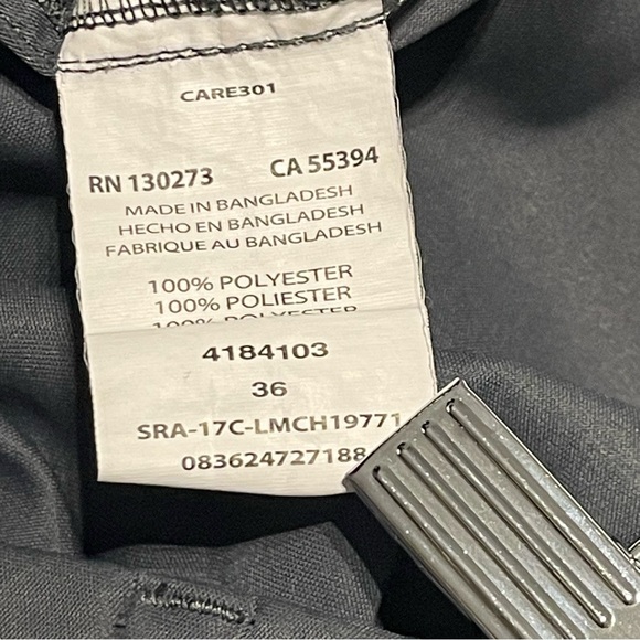 Lee Men’s Cooltex Sport Gray Shorts Size 36 Preowned - Picture 4 of 5